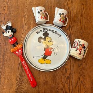 Vintage Mickey Mouse Souvenirs/Decor